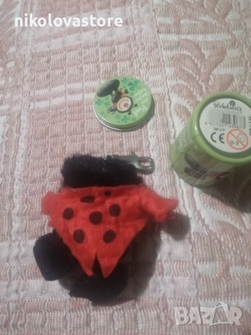 малък ключодържател с метална кутийка, снимка 3 - Колекции - 51646560