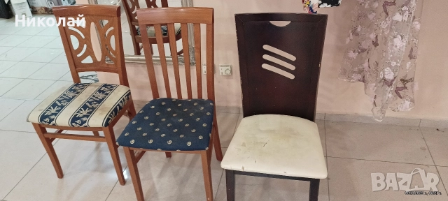 Столове дървени , снимка 3 - Столове - 52856636