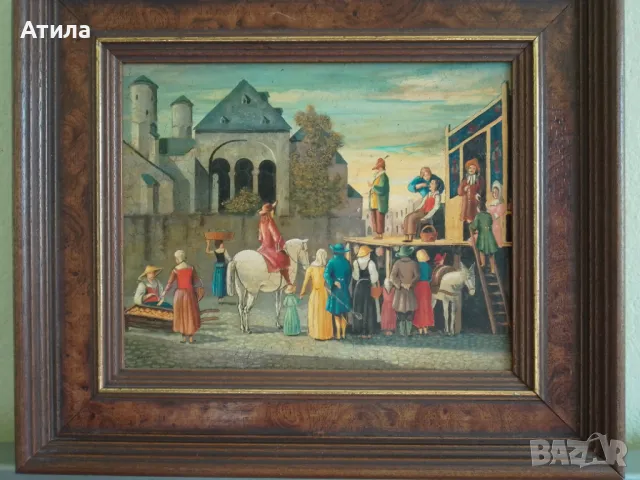 картина 43/37 см 1840 г.