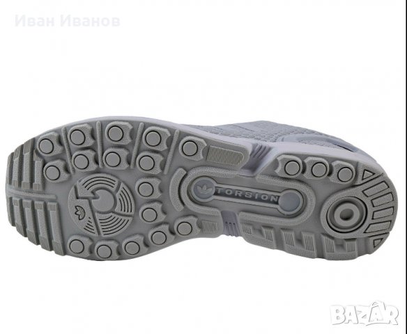 маратонки Adidas ZX Flux TechFit – Gray Scale  номер 43, снимка 8 - Маратонки - 32877410