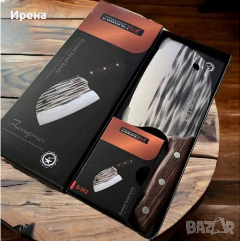 Масивен Кухненски Нож , Сатър , Изработен от висококачествени материали, снимка 3 - Ножове - 44094867