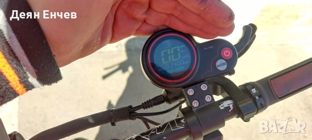 Електрическа тротинетка Laotie TI30 landbraker 60 волтова 5600W пиково, снимка 17 - Други спортове - 50833018