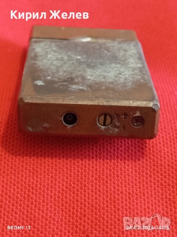 Метална запалка стара рядка за КОЛЕКЦИЯ ДЕКОРАЦИЯ 27268, снимка 5 - Други ценни предмети - 53604700