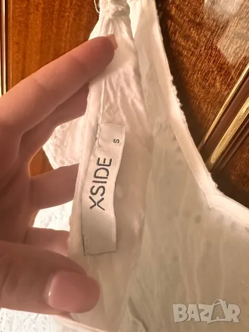 Дамска рокля в бяло, снимка 5 - Рокли - 48978932