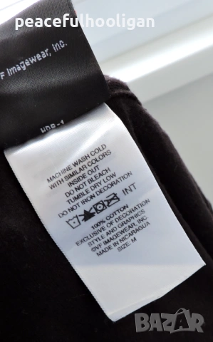 Harley Davidson Augsburg Germany мъжка тениска с двустранен принт, като ново, размер M/S, снимка 12 - Тениски - 53393485