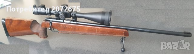 Малокалибрена пушка Anschutz Match mod. 54 cal. .22LR с оптика ZOS 10-40x60 SFE, снимка 1 - Бойно оръжие - 40073141