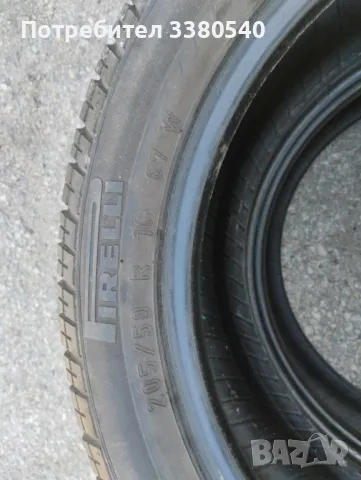 Летни гуми 205/50/R 16 Пирели - 2 броя , снимка 2 - Гуми и джанти - 49817842