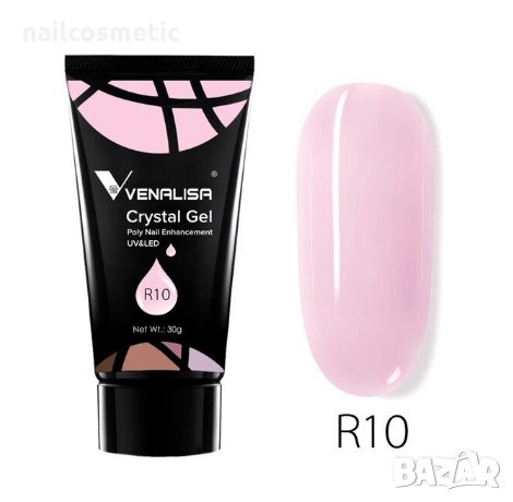 Полигел / Polygel CRYSTAL VENALISA ЗА ИЗГРАЖДАНЕ 30ГР, снимка 7 - Продукти за маникюр - 32816669
