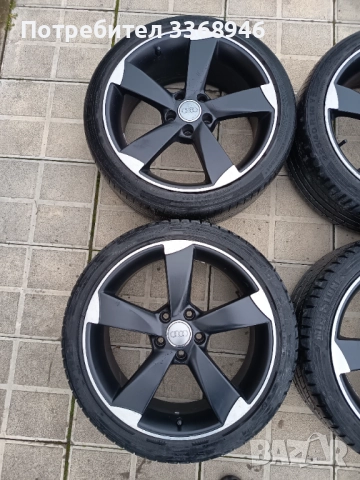 Джанти ROTOR AUDI 18" 5X112 с гуми 225/40/18, снимка 4 - Гуми и джанти - 52712245