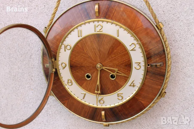 Немски Стенен Часовник UMF, снимка 4 - Антикварни и старинни предмети - 47709741