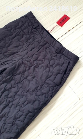 Hugo Boss HUGO Silver 234F1 Regular Fit Winter Fleece Mens Size 36 НОВО! ОРИГИНАЛ! Мъжки зимен Панта, снимка 11 - Панталони - 53578866