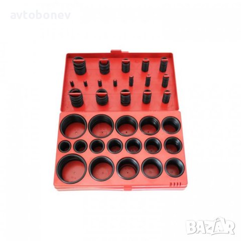 Асортимент уплътнителни пръстени(О-пръстени) в кутия /419 бр. к-т/, снимка 2 - Аксесоари и консумативи - 43849309