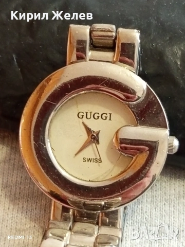 Модерен дамски часовник GUGGI SWISS красив стилен дизайн 40564