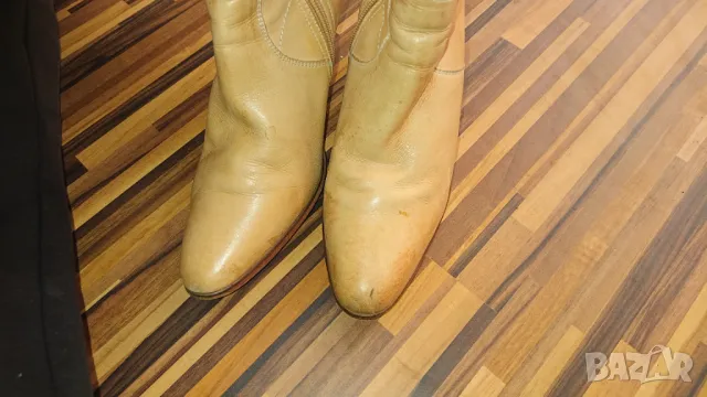 Дамски ботуши чизми естествена кожа марка bugatti, снимка 2 - Дамски ботуши - 47311101