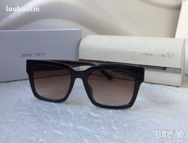 Jimmy choo 2022 дамски слънчеви очила с лого, снимка 3 - Слънчеви и диоптрични очила - 35536135