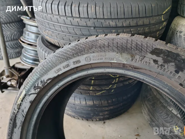 4бр.зимни гуми CONTINENTAL 225/50/18 99V DOT 2920, снимка 6 - Гуми и джанти - 49261856