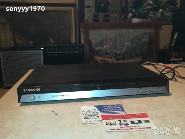 SAMSUNG DVD-P171 DVD PLAYER-ВНОС FRANCE 2912211919, снимка 7 - Плейъри, домашно кино, прожектори - 35271420