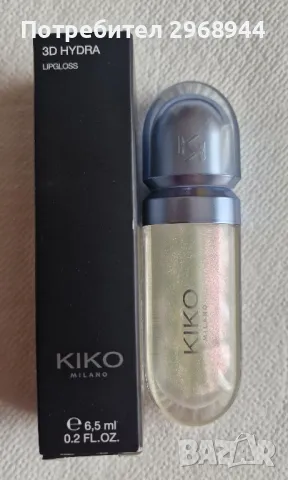 KiKo Milano-3D-effect moisturising lip gloss. Лимитирана серия. , снимка 6 - Декоративна козметика - 48245065