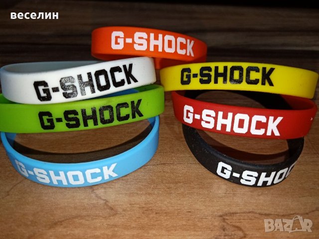 Силиконова гривна G Shock / Pro trek, снимка 5 - Други - 35357456