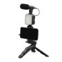 video making kit - статив идеален за всякакво видео заснемане за видео заснемане с микрофон, снимка 2