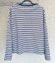 Блуза кроп райе BETTY&CO Германия, снимка 1 - Блузи с дълъг ръкав и пуловери - 39507398