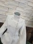 дамско бяло палтенце Л -30лв, снимка 4