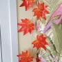 5247 Изкуствена лиана Есенни листа, 220 см, снимка 4