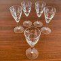 Кристални гравирани чаши на столче - 50 мл; 150 мл, снимка 2