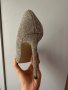 Дамски обувки на ток с кристали, снимка 12