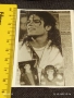 Винтидж снимка картичка на ПОП ИКОНАТА Michael Jackson рядка за КОЛЕКЦИЯ 13276, снимка 7
