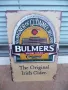 Метална табела Bulmers Irish sider ирлндски сайдер слаб алкохол без, снимка 1