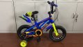 Детско колело 14'' велосипед с помощни гуми, снимка 1 - Детски велосипеди, триколки и коли - 15234776