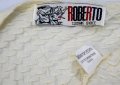 The Roberto Clothing памучен топ бял 100% памук, снимка 5