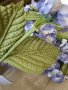 Клонка изкуствени цветя хортензия , светло лилаво 71 см  декорация, снимка 2