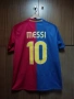 Barcelona Messi от сезон 2008/2009 Nike оригинална тениска фланелка Барселона Меси екип, снимка 1