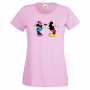 Дамска тениска Mickey & Minnie 8 Мини Маус,Микки Маус.Подарък,Изненада,, снимка 1 - Тениски - 36526286