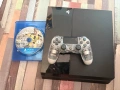 PlayStation 4 + Джойстик + FIFA 17, снимка 1