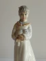 Порцеланова фигурка Sango Испания - момиче, държащо кукла, височина 20 см. , снимка 3