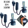 Диодни крушки R100 - H4 - 12V24V фар с вградена охлаждаща система., снимка 1
