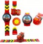 Детски часовник с играчка фигурка тип Лего Cars Колите, снимка 1 - Други - 28839357