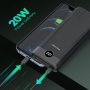 Charmast Power Bank 30000mAh, 20W захранване QC 3.0 USB C външна Батерия Бързо зареждане зарядно, снимка 6