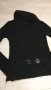 Черна зимна блуза рXS/S, снимка 2