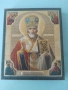 Икона Св. Николай Чудотворец, снимка 2