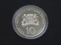 10 лева 2008 100 години Независимост , снимка 4