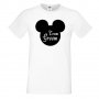 Мъжка тениска за ергенско парти TEAM GROOM Disney 02