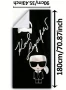 Karl lagerfeld супер яки плажни кърпи, снимка 5