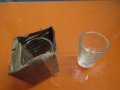 Аптекарска чашка от калиево стъкло, снимка 4