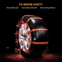 Вериги за сняг за автомобилни гуми (10 бр.) | NIFTCHAINS, снимка 7