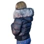 Дамски якета с естествен пух, City Angels Jeans от XS до 3XL, снимка 6