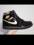 Jordan 1 Retro High Black Metallic Gold 44, 45 размер, снимка 4